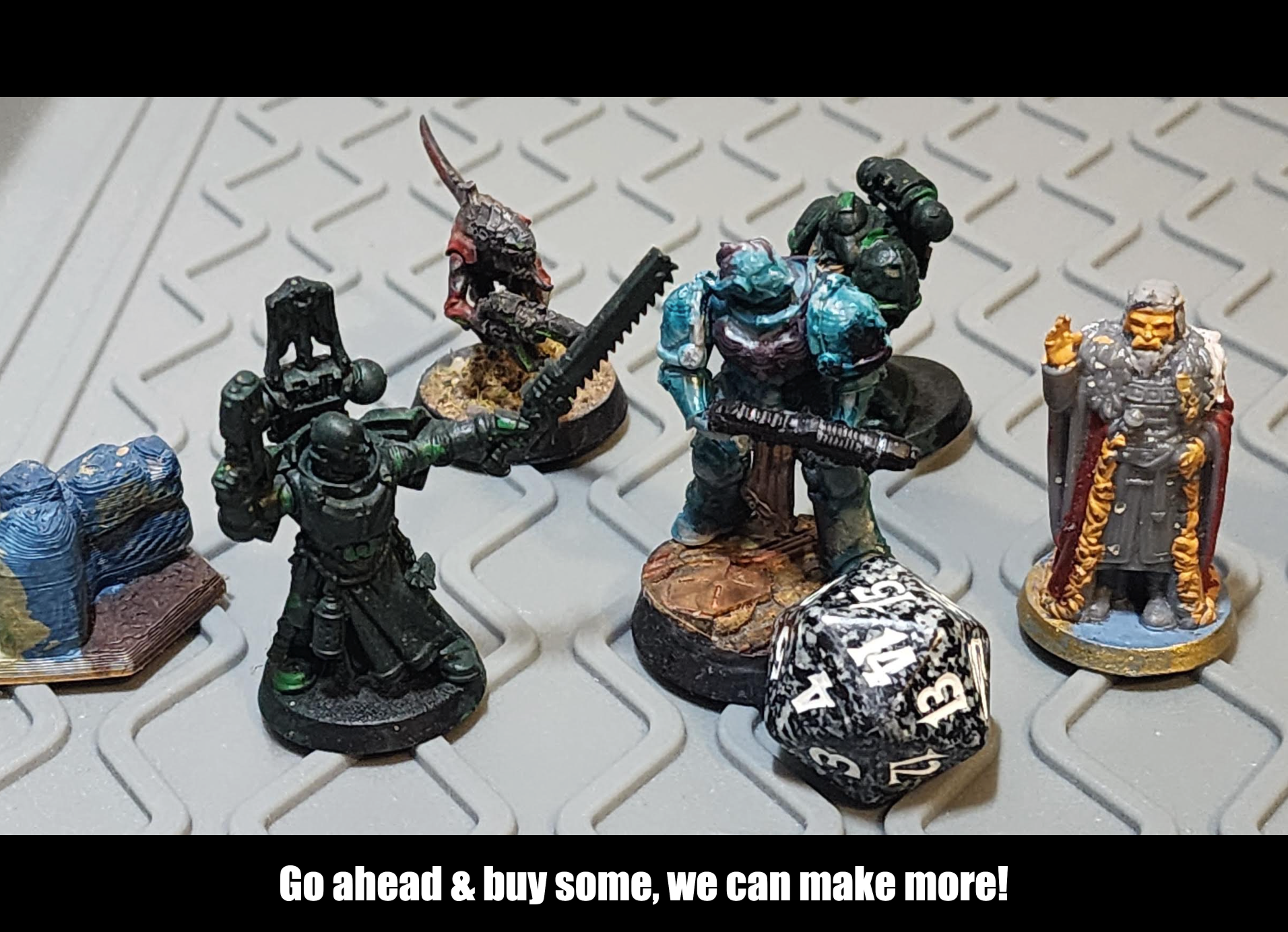 Random RPG Miniature Figures 28/32mm