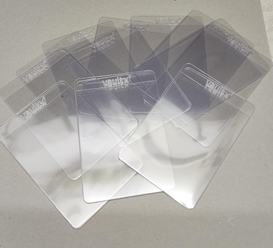 Unused (New) Unused Card Savers (qty: 12) Graded Card Submission Semi-Rigid Toploaders
