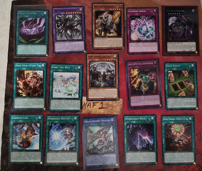 100 Select (as shown) YGO Yugioh Bulk Cards Shipped in Box [YGOKaf1]
