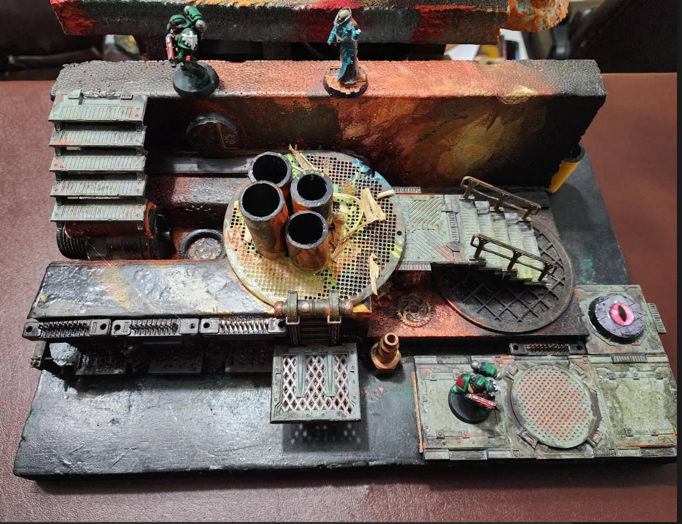 N'Munda scratch built terrain, w/some Real GW Parts