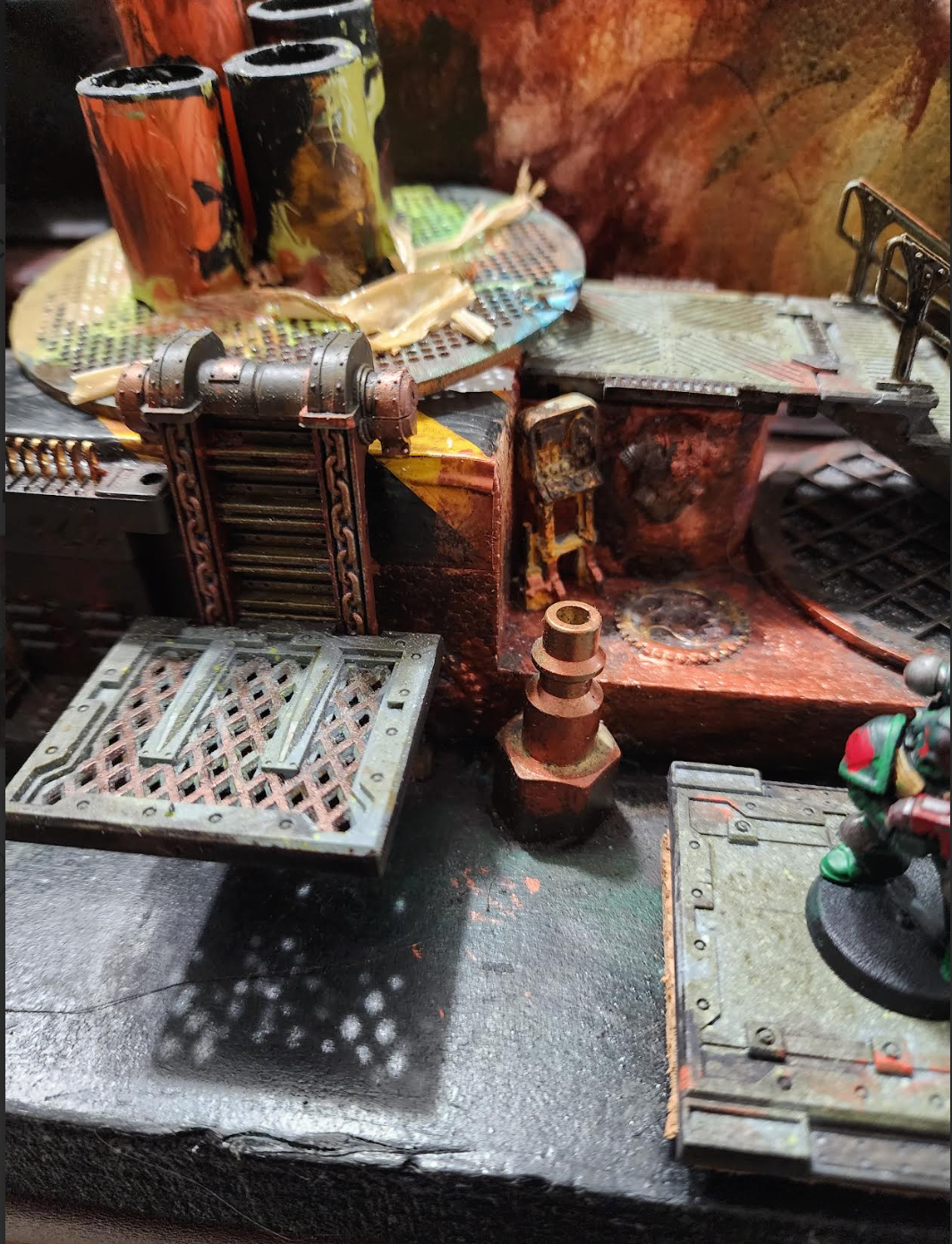 N'Munda scratch built terrain, w/some Real GW Parts