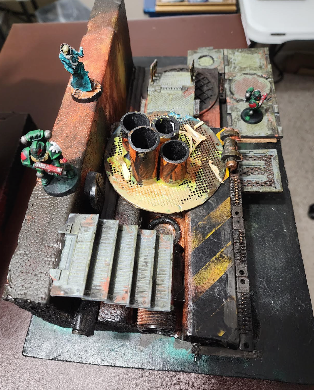 N'Munda scratch built terrain, w/some Real GW Parts