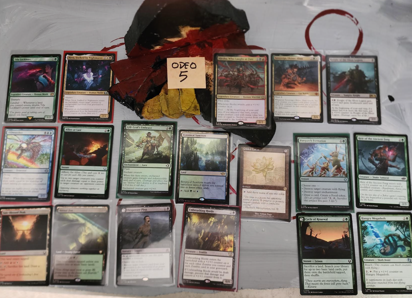 100 Select (as shown) MTG Bulk Cards c/un/R NM/LP Shipped in Box [ODEO5]