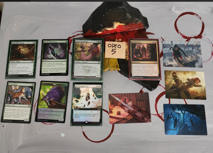 100 Select (as shown) MTG Bulk Cards c/un/R NM/LP Shipped in Box [ODEO5]