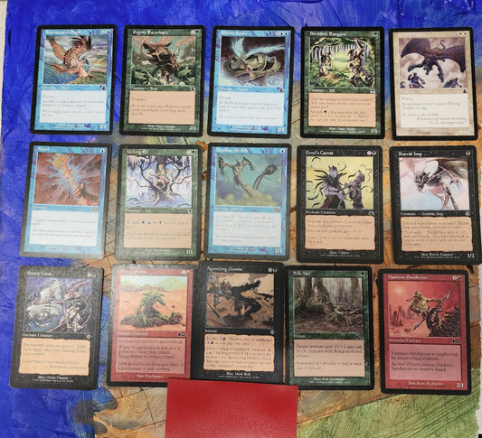 100 Old-border MTG Cards Shipped in Box LP-MP