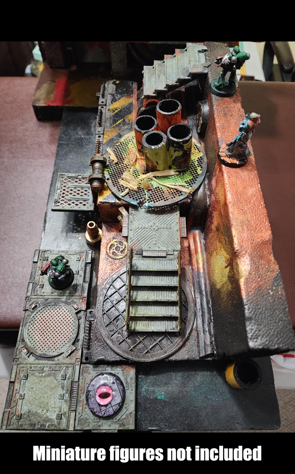 N'Munda scratch built terrain, w/some Real GW Parts