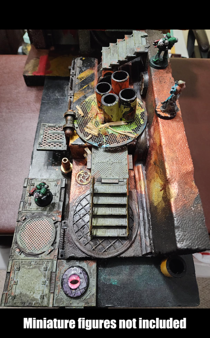 N'Munda scratch built terrain, w/some Real GW Parts