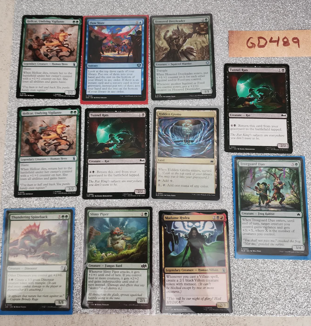 x100 cards including some Marvel Bulk! See photos [GD489]