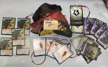 100 Select MTG Bulk Cards TOKENS & FULL ART LANDS  [ODEO6T]