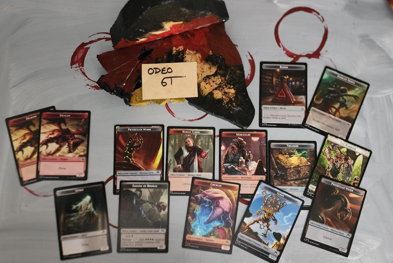 100 Select MTG Bulk Cards TOKENS & FULL ART LANDS  [ODEO6T]